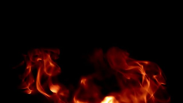 Abstract Smoke And Fire Background Loop