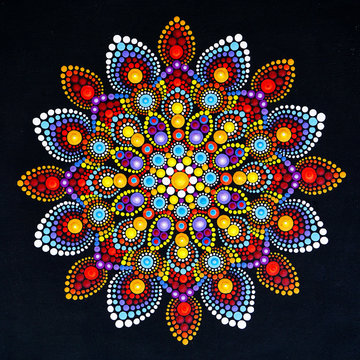 Dot Mandala Royalty-Free Images, Stock Photos & Pictures