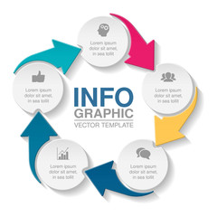 Vector infographic template for diagram, graph, presentation, chart, business concept with 5 options.