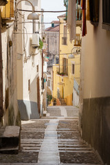 Fototapeta na wymiar Rodi Garganico (Puglia, Italy) - View of the little picturesque village in south Italy