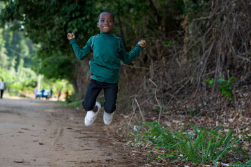 portrait of young boy at sport.