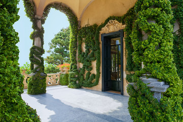 Loggia of Villa del Balbianello, Lenno, Lombardia, Italy
