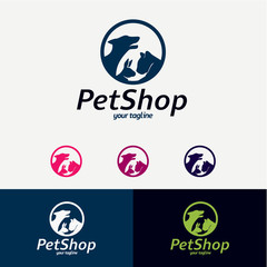 Pet Shop Logo Designs Template