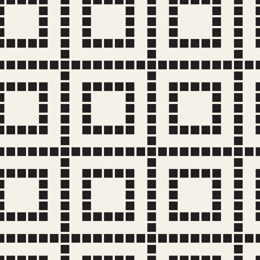 Fototapeta premium Vector seamless pattern. Modern stylish abstract texture. Repeating geometric tiles..