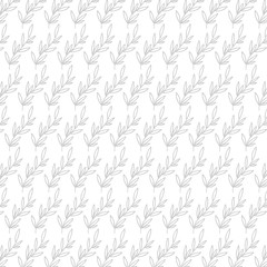 Vector illustration of seamless floral pattern for background