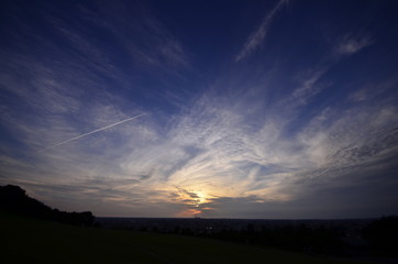 Obraz premium 夕焼けの空