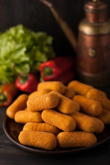 fried potato croquettes