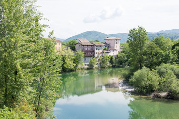 Fototapeta na wymiar Vedute da Cividale del Friuli