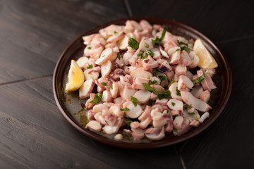 Italian seafood salad