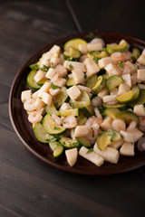 Italian typical fish salad