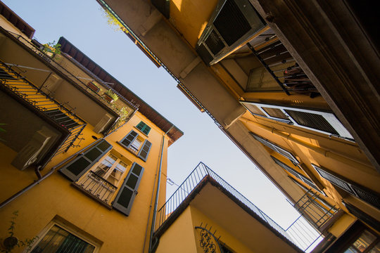 Italian style building in Bellagio