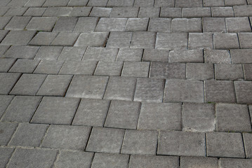 Obraz premium Maroder Strassenbelag