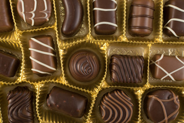 Box of Chocolates Top View