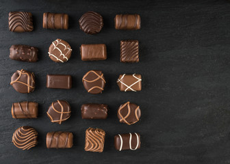 Chocolate Sweets Background