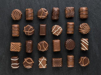 Chocolate Sweets Background