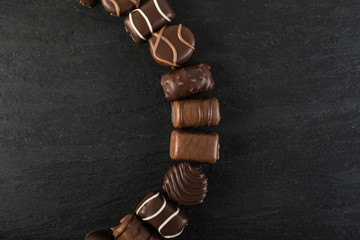 Chocolate Sweets Background