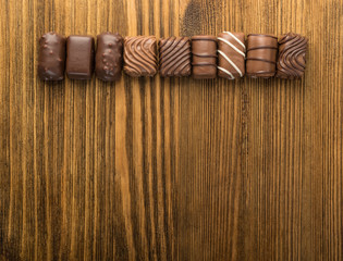 Chocolate Sweets Background
