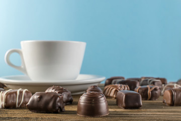 Chocolate Sweets Background