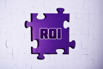 Puzzle with the word:ROI