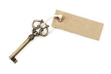 key with tag