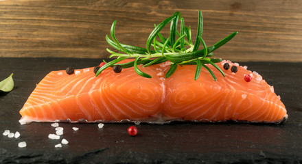 Slice of Salmon Fillet
