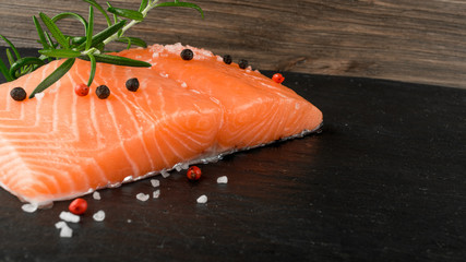 Slice of Salmon Fillet