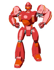 Anime style giant robot