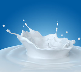 Splash of milk - 204392275