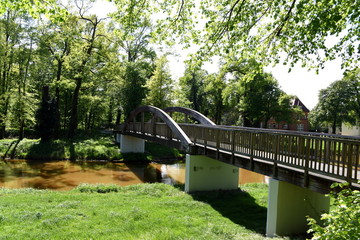 Bad Liebenwerda, Schwarze Elster im Kurpark