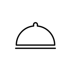 food cover icon vector illustration