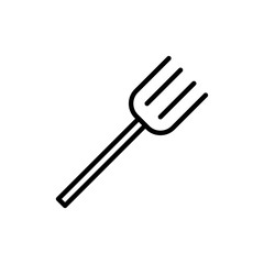 fork icon vector illustration