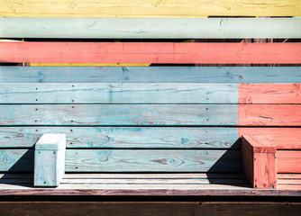 cross lines of wood planking colored and textured