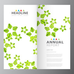 Annual business report template