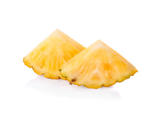 Pineapple isolated on white background