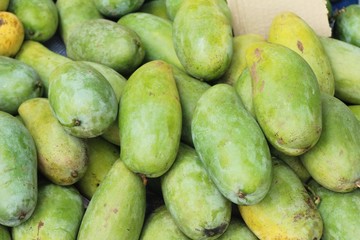 Mango fruit is delicious at street food