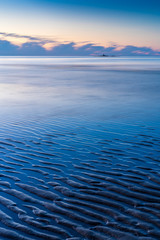 LLigwy Beach near Moelfre, Anglesey North Wales at sunset.