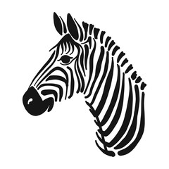 Zebra, sketch for your design © Kudryashka