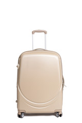 Suitcase isolated on white background. suitcase for travel.