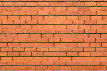 texture of an even brick wall