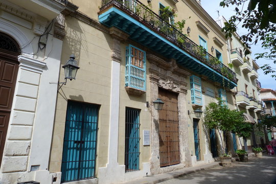 Patrizierhaus in der Altstadt von Havanna.