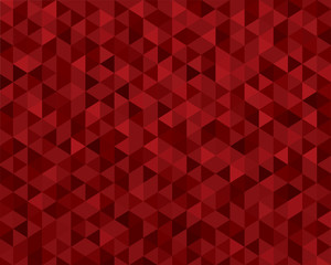 Abstract colorful red vector background with triangles. Vector. EPS 10