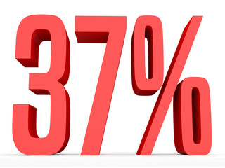 Thirty seven percent off. Discount 37 %.