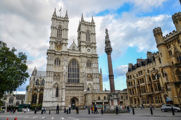 Westminster Abbey church, London, England, UK