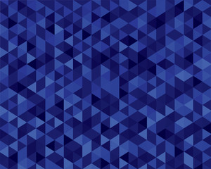 Blue Grid Mosaic Background, Creative Design Templates.