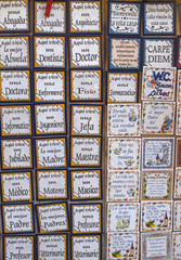 Azulejos, artesanía, regalos, tienda / Tiles, crafts, gifts, store. Córdoba