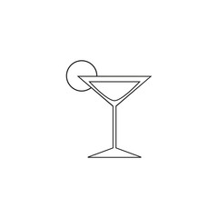 Cocktail online of icon