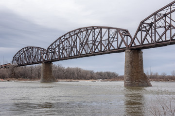 Fototapeta premium Railroad bridge