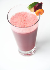 lemon juice, carrots, and beets, São Paulo, Brazil