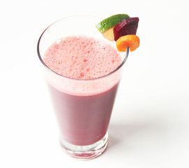 lemon juice, carrots, and beets, São Paulo, Brazil