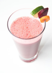 lemon juice, carrots, and beets, São Paulo, Brazil